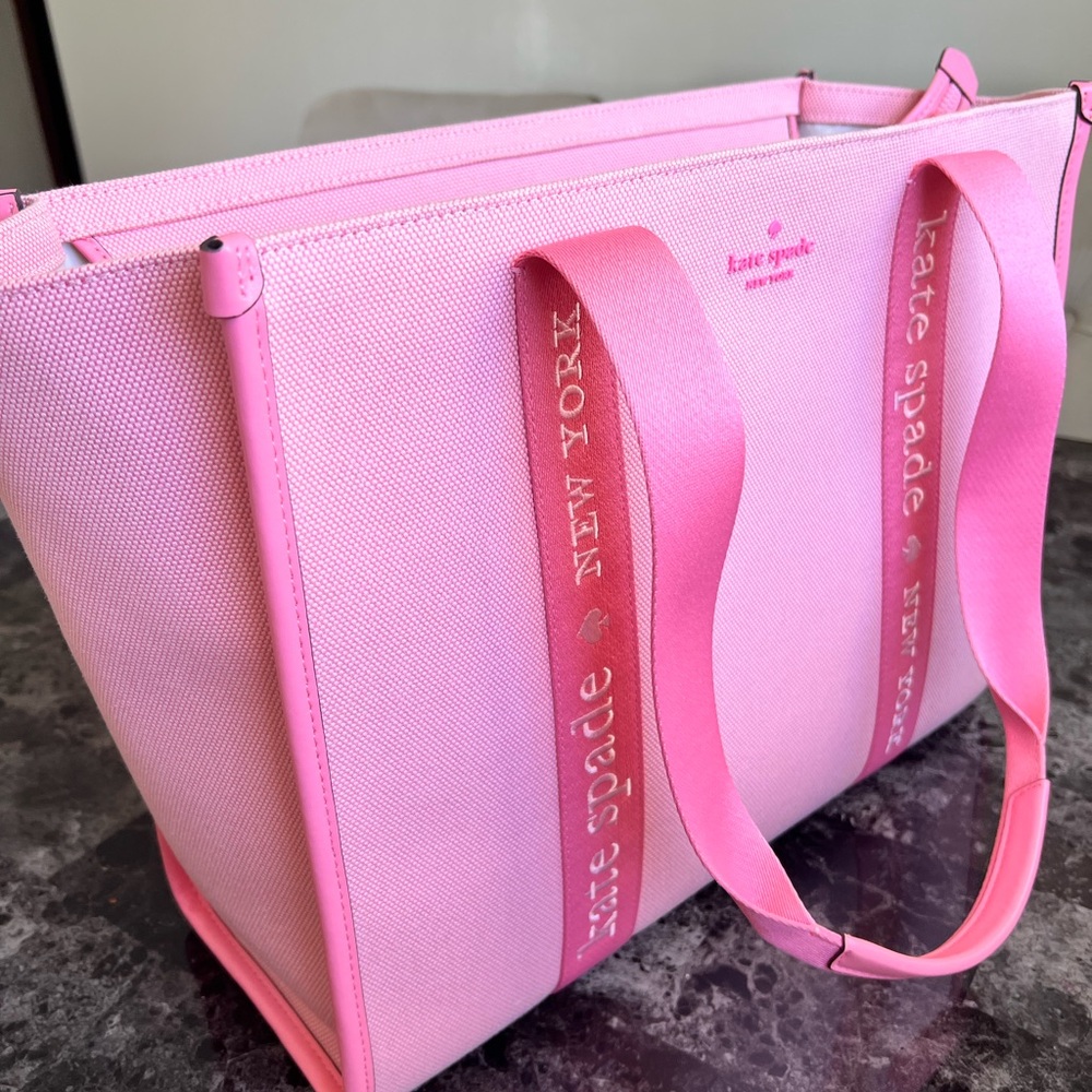 NWOT Large Kate spade pink tote bag - Picture 9 of 16